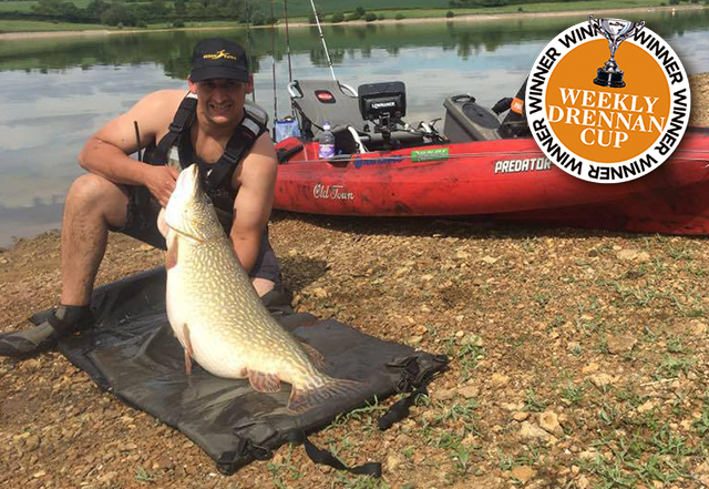 Dane Wood Lands Huge 32lb 14oz Pike From Kayak