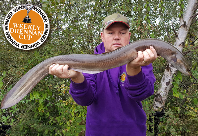 Nick Duffy 5lb 4oz eel