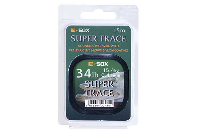 Drennan E-Sox Super Trace Wire Pike Predator Pêche Toutes Tailles 