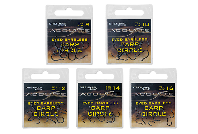 Acolyte Barbless Carp Circle Hooks